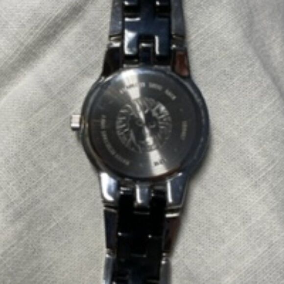 Anne Klein Womens Silver and Black Watch - Picture 4 of 8